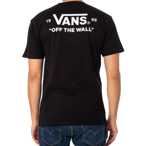 Vans Essential B Noir T Shirt 2