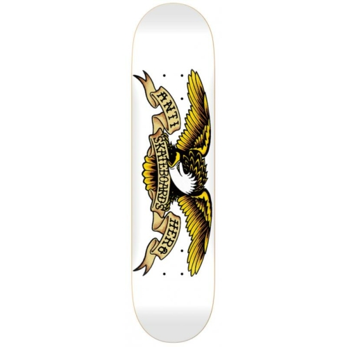 Antihero Classic Eagle White Deck Planche de skateboard 8 75