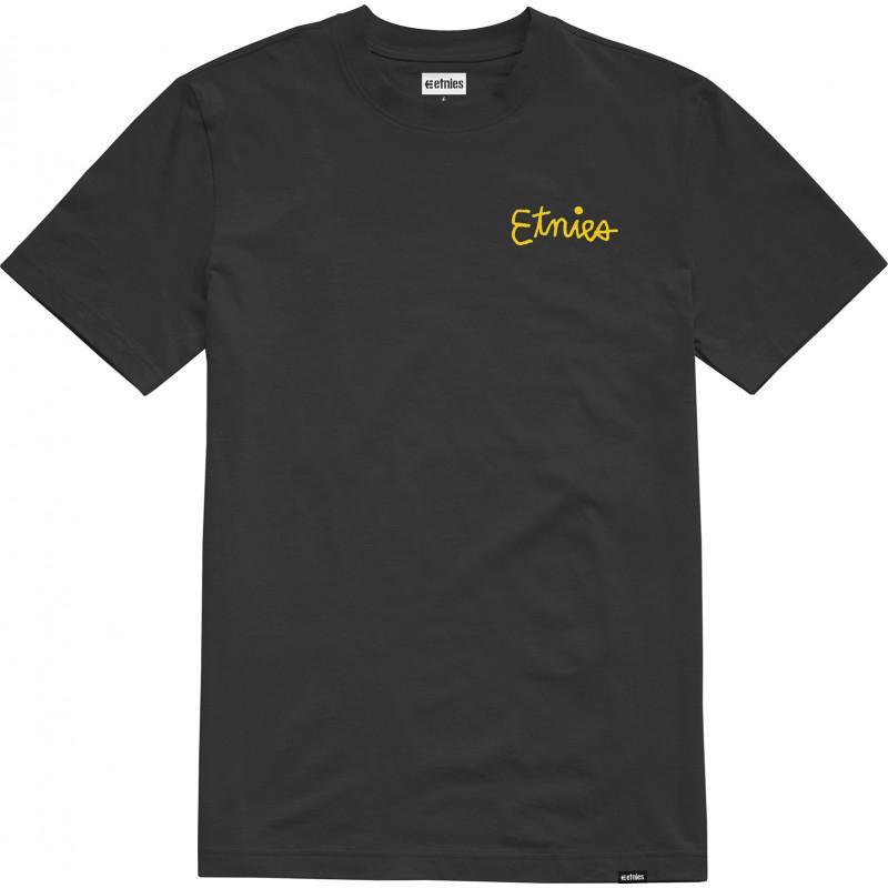 Etnies Worful X Sheep Wash Ss Tee Black T shirt Noir vue2