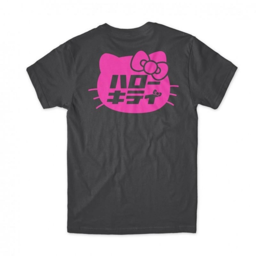 Girl Tokyo Speed Character Cct Graphite T shirt Gris vue2