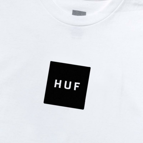 Huf Huf Set Box Ss White T shirt Blanc vue2