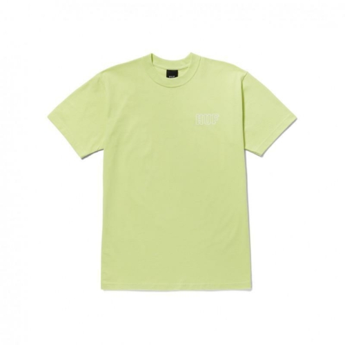 Huf Huf Set H Ss Lime T shirt Jaune vue2