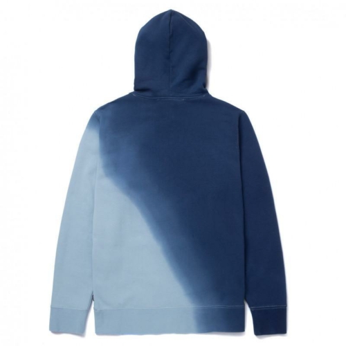 Huf Shake Dye Hood Insignia Blue Sweat a capuche Bleu vue2
