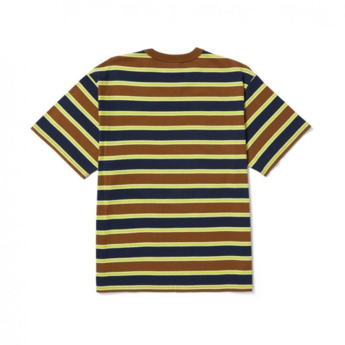 Huf Terrace Ss Relaxed Knit Bison T shirt Multicolore vue2