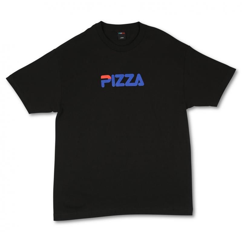 Pizza Fizza Black T shirt Noir