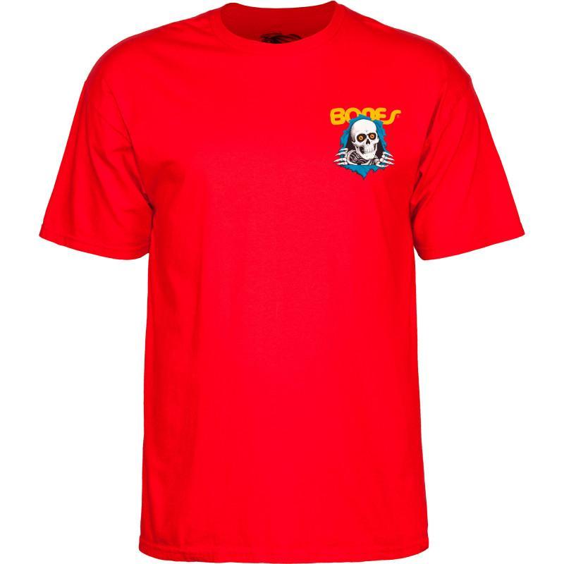 Powell Peralta Ripper Red T shirt Rouge vue2