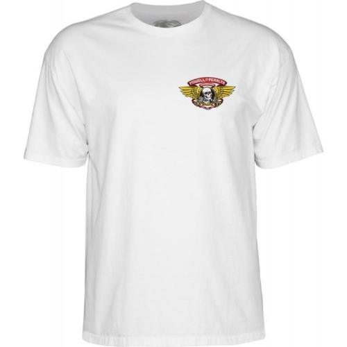 Powell Peralta Winged Ripper White T shirt Blanc vue2