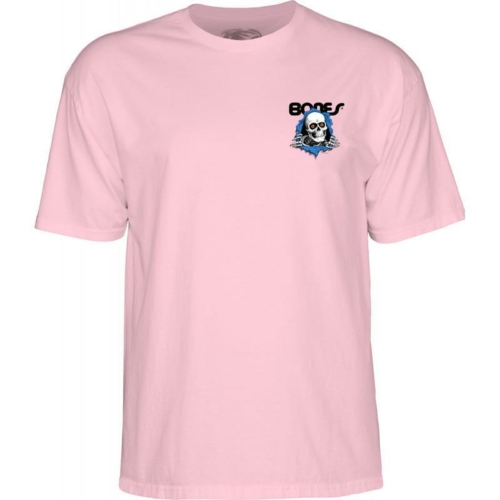 Powell Peralta Youth Ripper Light Pink T shirt Rose vue2