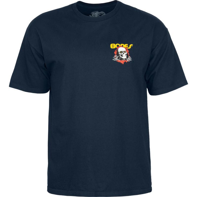 Powell Peralta Youth Ripper Navy T shirt Bleu vue2