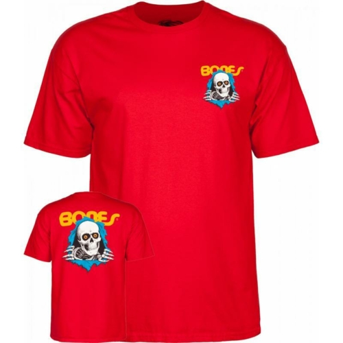 Powell Peralta Youth Ripper Red T shirt Rouge
