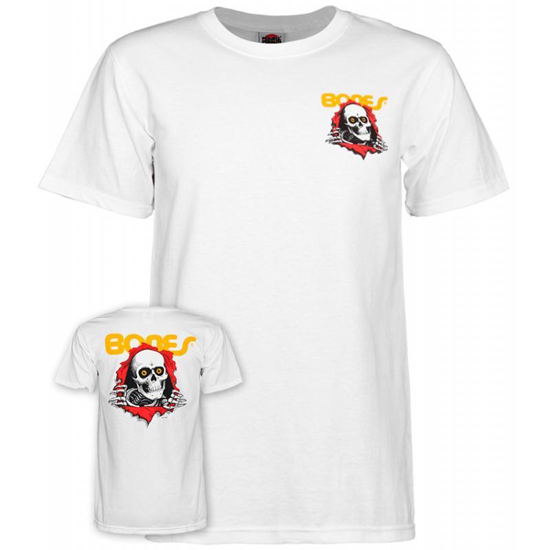Powell Peralta Youth Ripper White T shirt Blanc