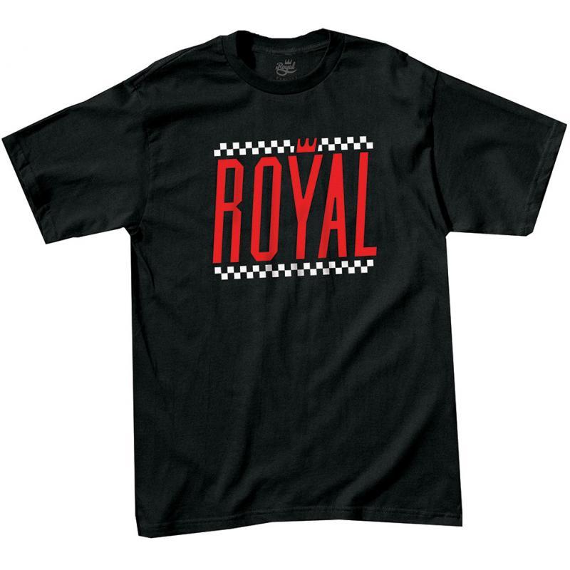 Royal Grand Prix Black T shirt Noir
