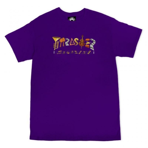 Thrasher Fillmore Logo Ss Purple T shirt Violet