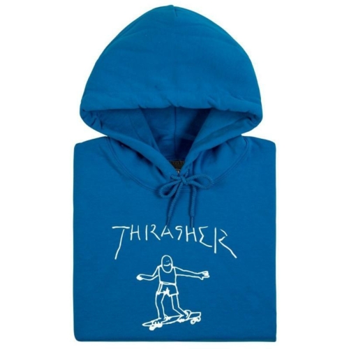 Thrasher Gonz Hood Sapphire Sweat a capuche Bleu vue2