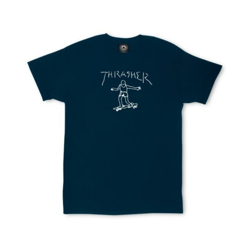 Thrasher Gonz Navy T shirt Bleu