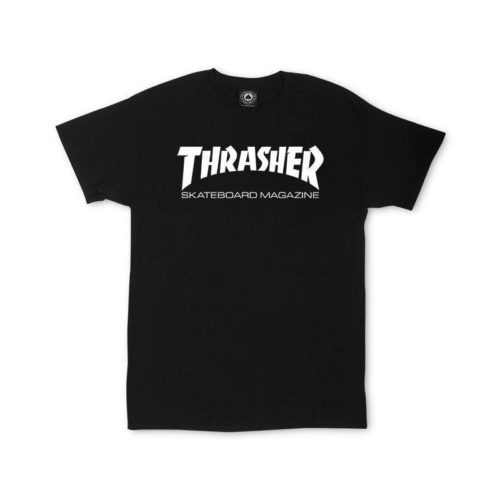 Thrasher Skate Mag Black T shirt Noir