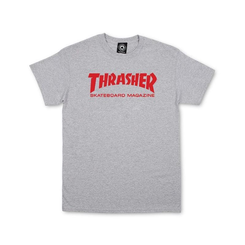 Thrasher Skate Mag Grey T shirt Gris