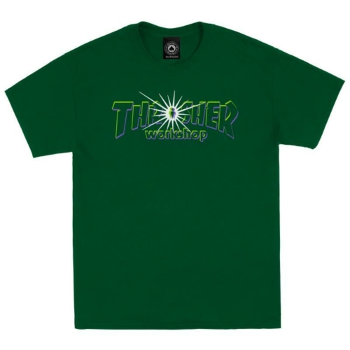 Thrasher Thrasher X Aws Nova Forest Green T shirt Vert