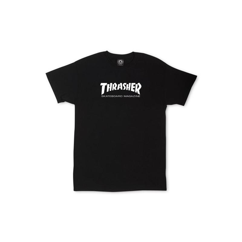 Thrasher Youth Skate Mag Black T shirt Noir