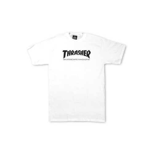 Thrasher Youth Skate Mag White T shirt Blanc