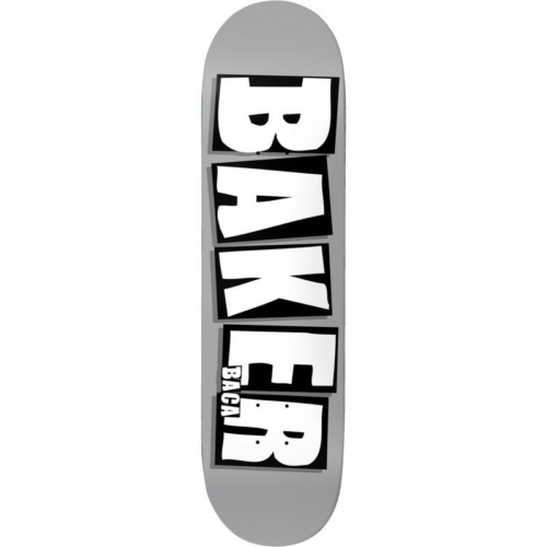 Baker Brand Name Sb Gry Dip Deck Planche de skateboard 8 5