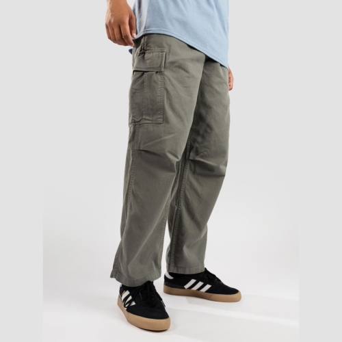 Carhartt Wip Cole Cargo Smoke Green Garment Dyed Pantalon chino Homme
