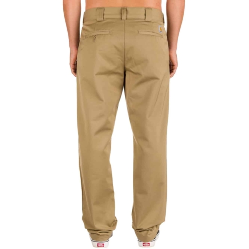 Carhartt Wip Master II Leather Rinsed Pantalon chino Homme vue2
