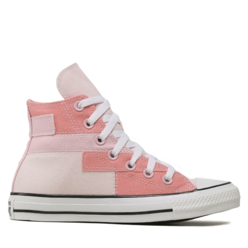 Converse Chuck Taylor All Star Patchwork Blanc White Pink Chaussures Homme