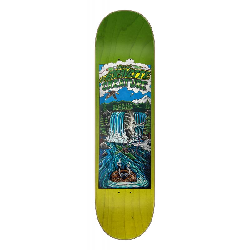 Creature Gravette Hippie Falls Deck Planche de skateboard 8 3