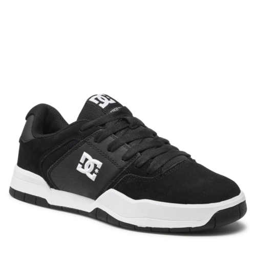 Dc Shoes Central Noir Black White Bkw Chaussures Homme vue2