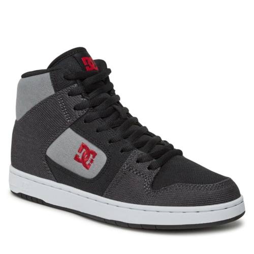 Dc Shoes Manteca 4 Hi Zw Noir Black Red Grey Xkrs Chaussures Homme vue2