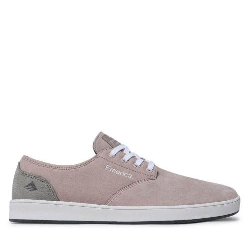 Emerica The Romero Laced Gris Beige Grey White 270 Chaussures Homme