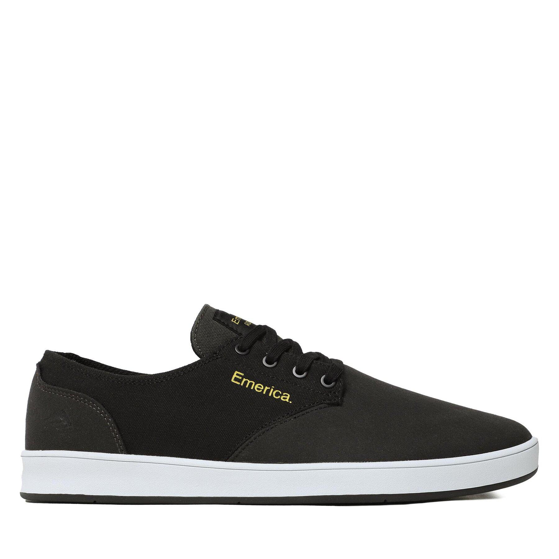 Emerica The Romero Laced Gris Grey Black Yellow 038 Chaussures Homme