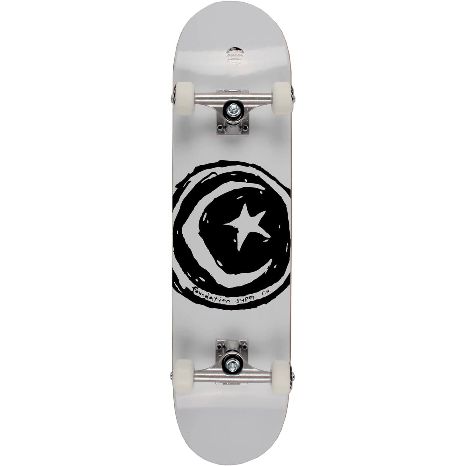 Foundation Star and Moon Skateboard complet 7 75