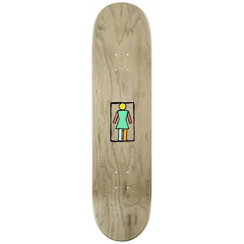 Girl Tangram Davis Deck Planche de skateboard 8 5 shape