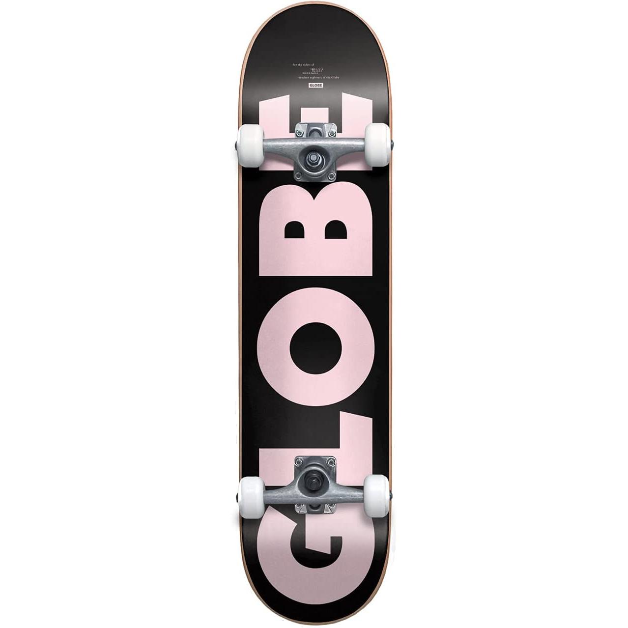 Globe G0 Fubar Black Pink Skateboard complet 7 75