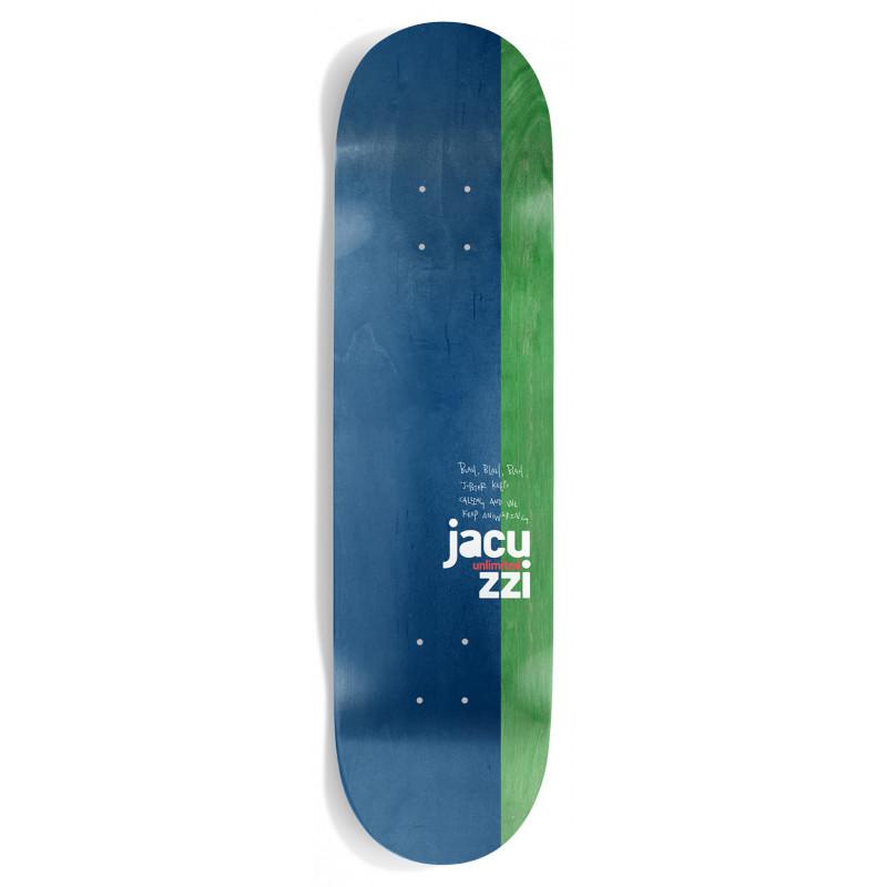 Jacuzzi John Dilo On Hold Deck Planche de skateboard 8 25 shape