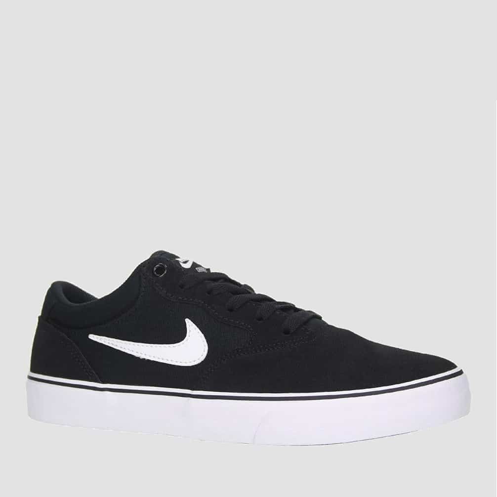 Nike Sb Chron 2 Black White Black Chaussures de skate Femmes et Hommes
