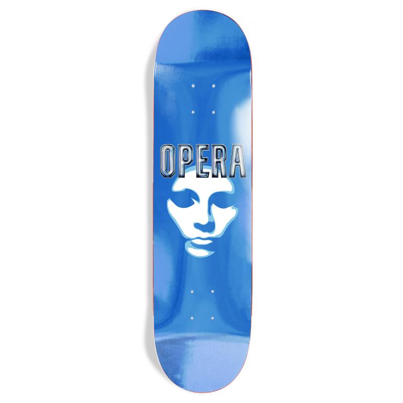 Opera Mask Logo Deck Planche de skateboard 8 5