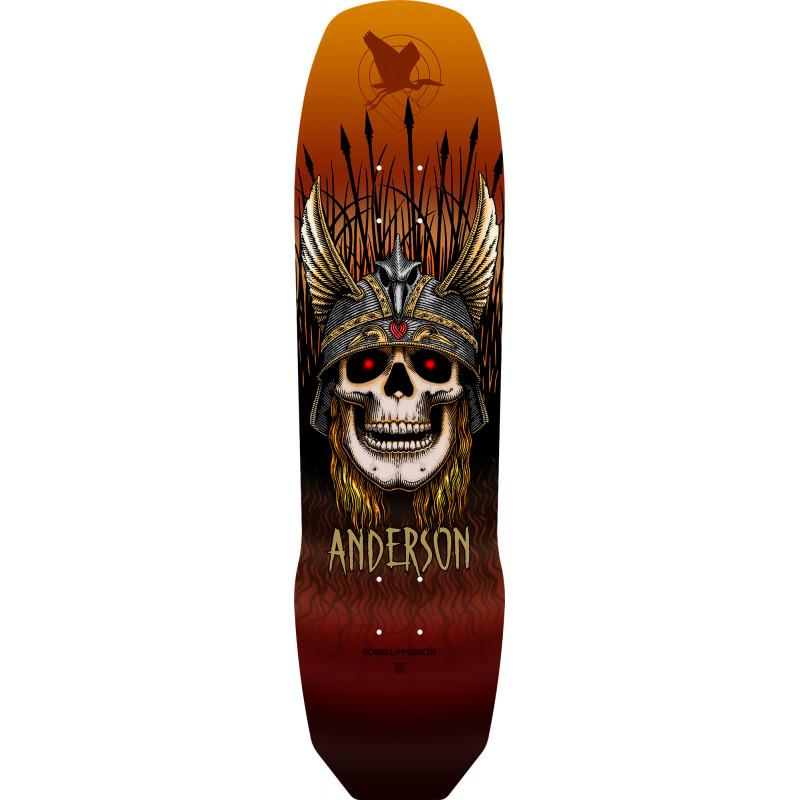 Powell Peralta Andy Anderson Heron 2 Rust Deck Planche de skateboard 8 45