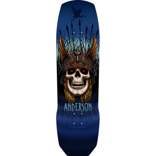 Powell Peralta Andy Anderson Heron Blue Deck Planche de skateboard 9 13