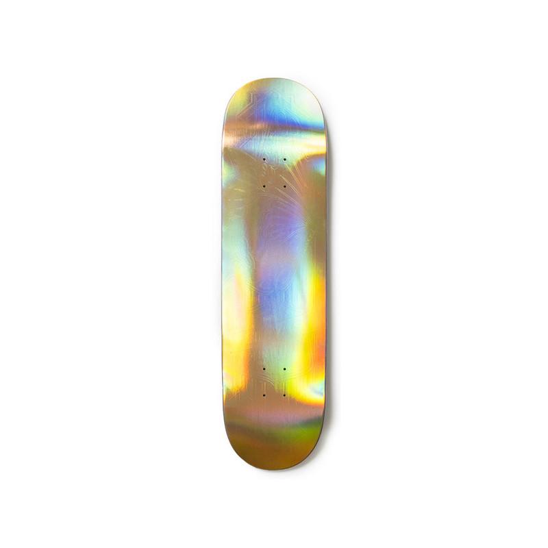 Primitive Holofoil Gold Silvas Butterfly Deck Planche de skateboard 8 5 shape