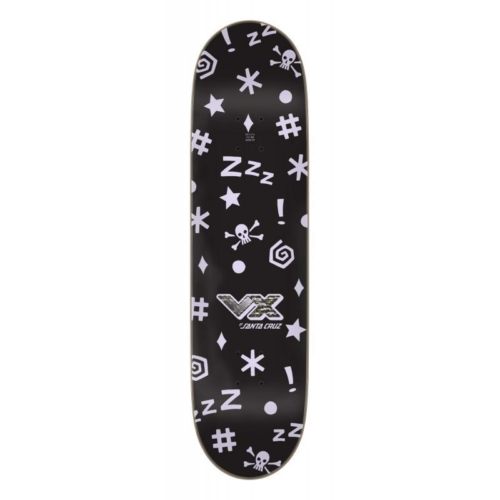 Santa Cruz Fever Dream Vx Asta Deck Planche de skateboard 8 0 shape