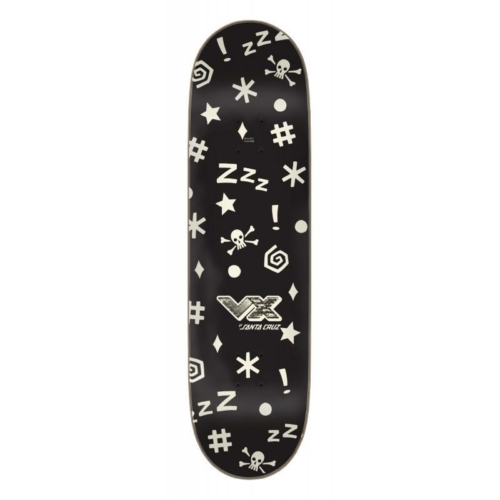 Santa Cruz Fever Dream Vx Wooten Deck Planche de skateboard 8 5 shape