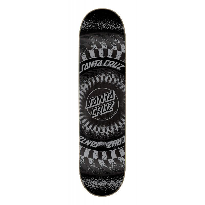 Santa Cruz Infinite Ringed Dot 7 Ply Birch Deck Planche de skateboard 7 75 shape