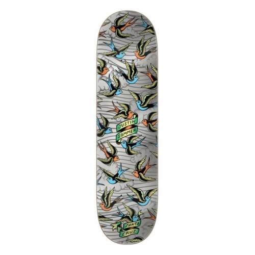 Santa Cruz Sommer Sparrows Pro Deck Planche de skateboard 8 25