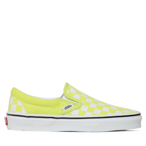 Vans Classic Slip O Vert Color Theory Checkerboard Chaussures Femme