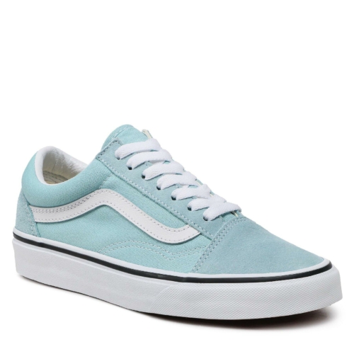 Vans Old Skool Bleu Color Theory Canal Blue Chaussures Femme vue2