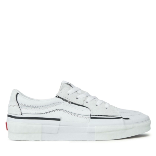 Vans Sk8 Low Reconstruct Blanc True White Chaussures Homme