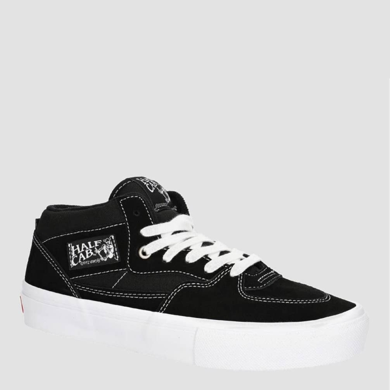 Vans Skate Half Cab Black White Chaussures de skate Hommes et Femmes